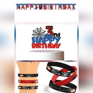 Spiderman Birthday Party Accessories